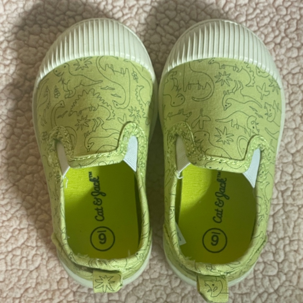 Cat and Jack Canvas Slip Ons